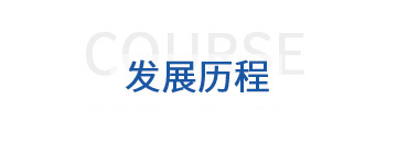 發(fā)展歷程 發(fā)展歷程